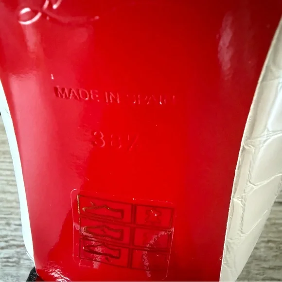 New Christian Louboutin CL Tongamule 55 women sandals Size 38.5, US 8.5 - Picture 10 of 11